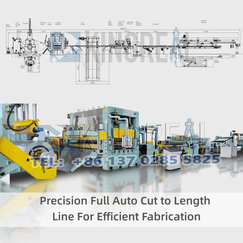 திறமையான ஃபேப்ரிகேஷனுக்காக துல்லியமான முழு ஆட்டோ கட் டு லெங்த் லைன்