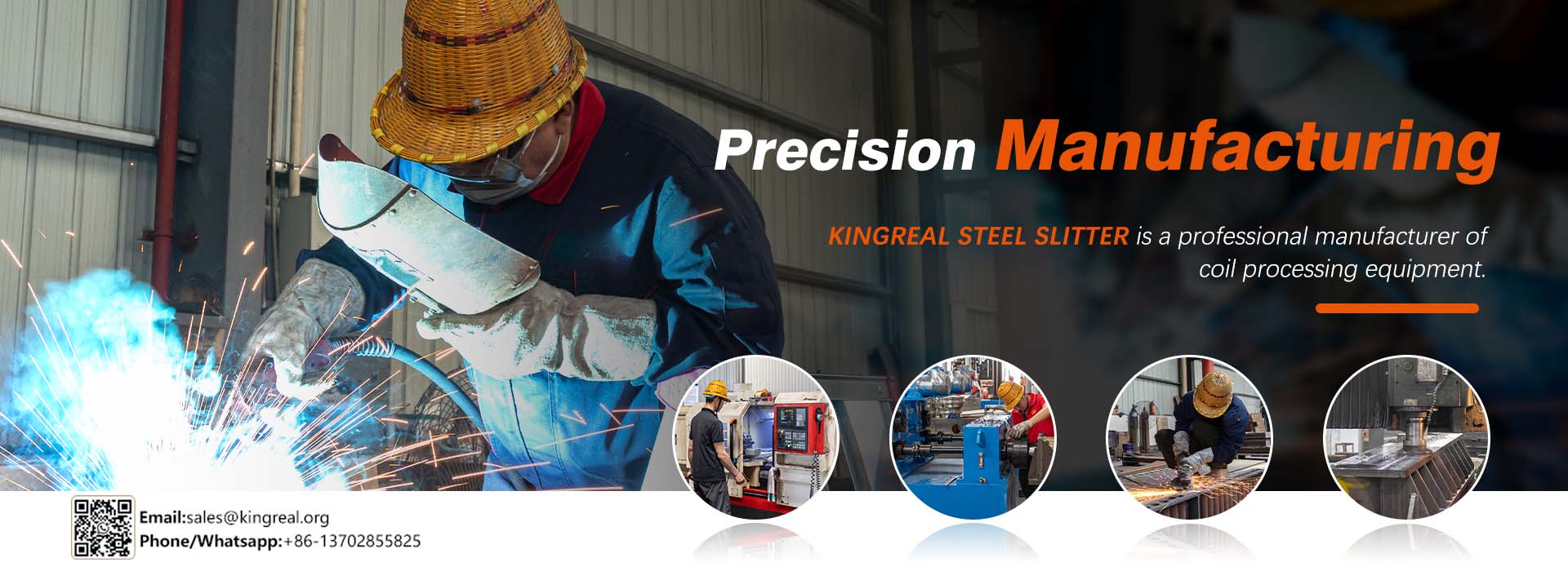 கிங்ரியல் ஸ்டீல் ஸ்லிட்டர் தொழிற்சாலை