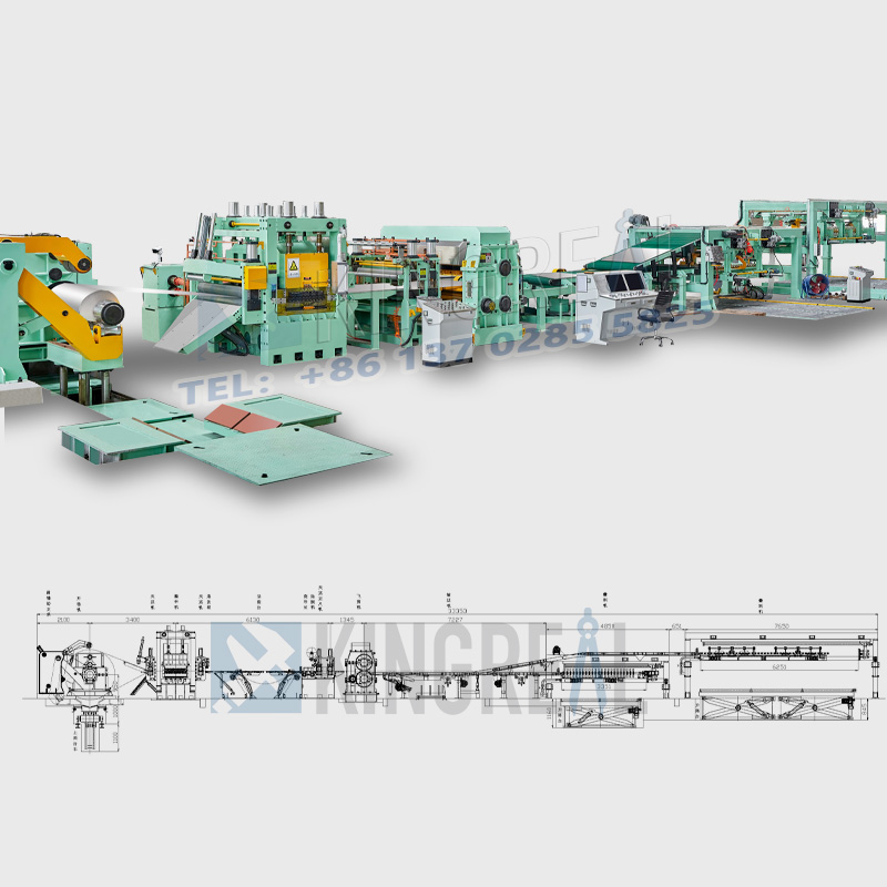 ஃப்ளை ஷீரிங் கட்-டு-லெங்த் லைன்