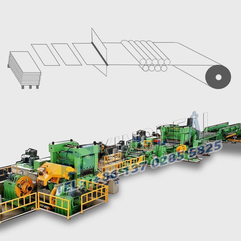 ஹெவி கேஜ் கட் டு லெங்த் மெஷின்