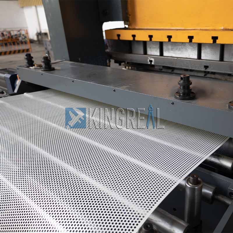 coil to coil perforation line