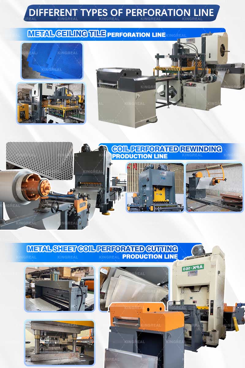 metal perforated making machine