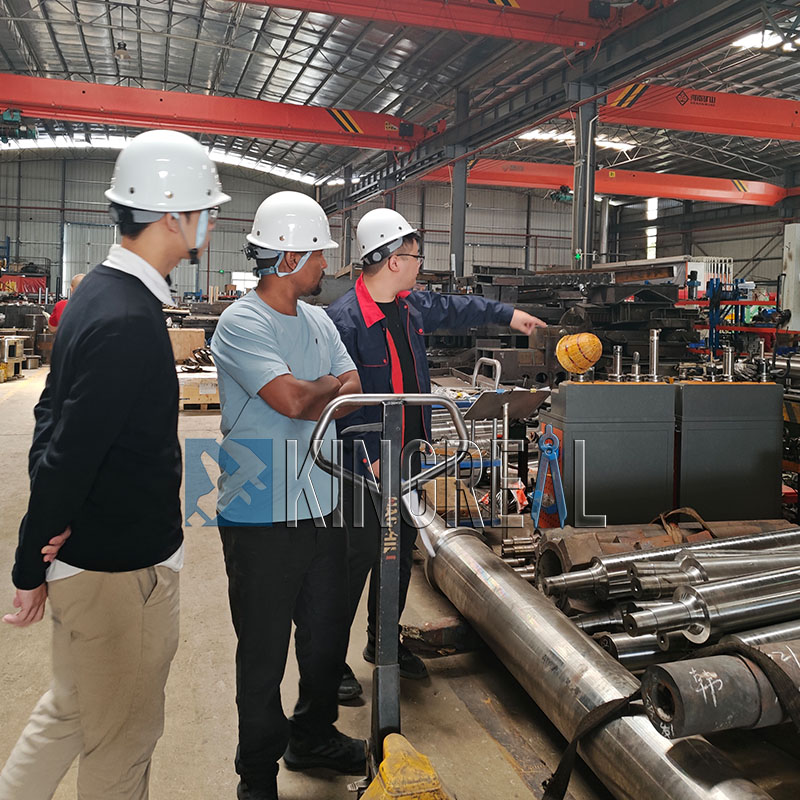 fixed shearing cut to length machine